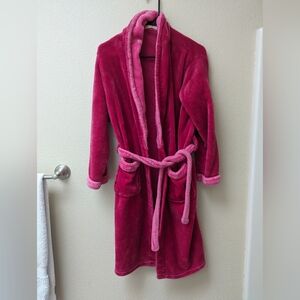 Cozy Soft Pink Bathrobe